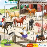 Maxi Pixi: Maxi-Pixi-Puzzle VE 5: Reiterhof (5 Exemplare)