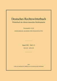 Deutsches Rechtswörterbuch