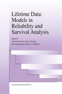 Lifetime Data: Models in Reliability and Survival Analysis