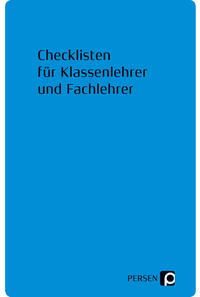 Checklisten für Klassenlehrer und Fachlehrer