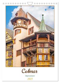 Colmar - Impressionen (Wandkalender 2025 DIN A4 hoch), CALVENDO Monatskalender