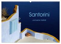 Santorini und seine Vielfalt (Wandkalender 2025 DIN A2 quer), CALVENDO Monatskalender