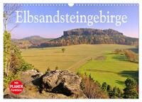 Elbsandsteingebirge (Wandkalender 2025 DIN A3 quer), CALVENDO Monatskalender