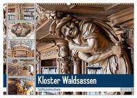 Kloster Waldsassen Stiftsbibliothek (Wandkalender 2025 DIN A2 quer), CALVENDO Monatskalender