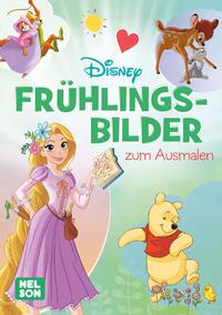 Disney Kreative Beschäftigung: Frühlingsbilder zum Ausmalen