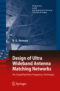 Design of Ultra Wideband Antenna Matching Networks