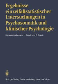 Ergebnisse einzelfallstatistischer Untersuchungen in Psychosomatik und klinischer Psychologie