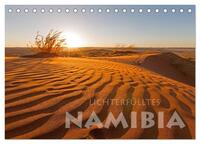 Lichterfülltes Namibia (Tischkalender 2025 DIN A5 quer), CALVENDO Monatskalender