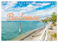 Traumhafter Bodensee (Tischkalender 2025 DIN A5 quer), CALVENDO Monatskalender