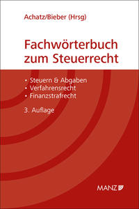 Fachwörterbuch zum Steuerrecht