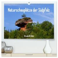 Naturschauplätze der Südpfalz (hochwertiger Premium Wandkalender 2025 DIN A2 quer), Kunstdruck in Hochglanz