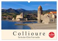 Collioure - Perle der Cote Vermeille (Wandkalender 2025 DIN A3 quer), CALVENDO Monatskalender