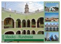 Mexiko - Rundreise (Wandkalender 2025 DIN A4 quer), CALVENDO Monatskalender