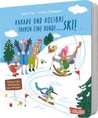 Kakadu und Kolibri fahren eine Runde ... Ski!