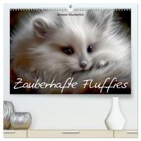 Zauberhafte Fluffies (hochwertiger Premium Wandkalender 2025 DIN A2 quer), Kunstdruck in Hochglanz