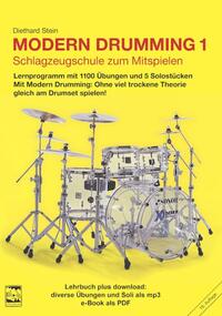 Modern Drumming 1. Schlagzeugschule mit mp3 download zum Mitspielen