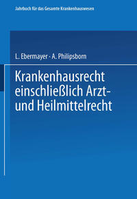 Krankenhausrecht Einschliesslich Arzt- und Heilmittelrecht