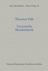 Literarische Musikästhetik