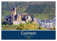 Cochem - Eine Perle an der Mosel (Wandkalender 2025 DIN A2 quer), CALVENDO Monatskalender