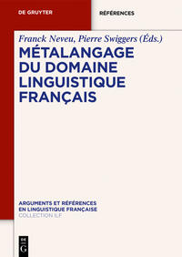 Métalangage(s) du domaine linguistique français