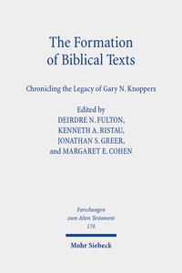 The Formation of Biblical Texts