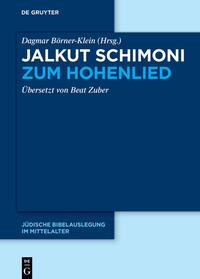 Jalkut Schimoni / Jalkut Schimoni zum Hohenlied