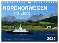 Nordnorwegen im Licht (Wandkalender 2025 DIN A4 quer), CALVENDO Monatskalender