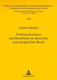 Verbraucherschutz und Kunstkauf im deutschen und europäischen Recht