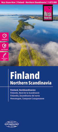 Reise Know-How Landkarte Finnland und Nordskandinavien / Finland and Northern Scandinavia (1:875.000)