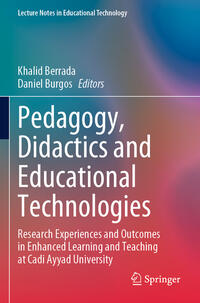 Pedagogy, Didactics and Educational Technologies