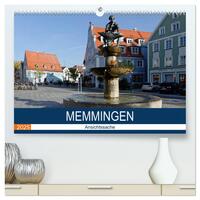 Memmingen - Ansichtssache (hochwertiger Premium Wandkalender 2025 DIN A2 quer), Kunstdruck in Hochglanz