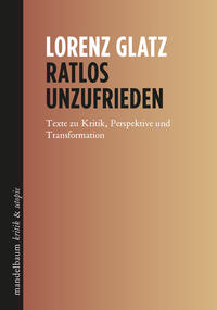 Ratlos unzufrieden