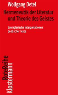 Hermeneutik der Literatur und Theorie des Geistes