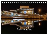 Opera Oslo (Tischkalender 2025 DIN A5 quer), CALVENDO Monatskalender