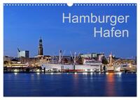 Hamburger Hafen (Wandkalender 2025 DIN A3 quer), CALVENDO Monatskalender