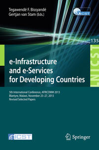 e-Infrastructure and e-Services for Developing Countries