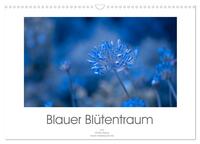 Blauer Blütentraum (Wandkalender 2025 DIN A3 quer), CALVENDO Monatskalender