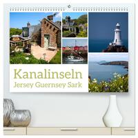 Kanalinseln - Jersey Guernsey Sark (hochwertiger Premium Wandkalender 2025 DIN A2 quer), Kunstdruck in Hochglanz