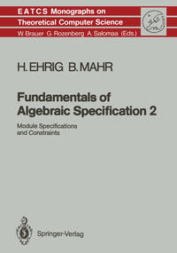 Fundamentals of Algebraic Specification 2