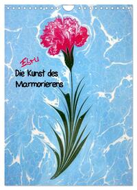 Ebru - Marmorieren auf Wasser (Wandkalender 2025 DIN A4 hoch), CALVENDO Monatskalender