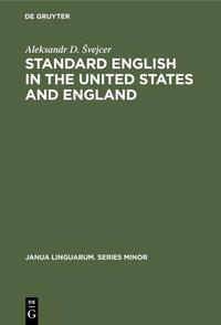 Standard English in the United States and England