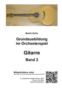 Grundausbildung im Orchesterspiel, Gitarre, Band 2