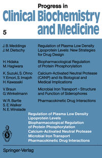 Regulation of Plasma Low Density Lipoprotein Levels Biopharmacological Regulation of Protein Phosphorylation Calcium-Activated Neutral Protease Microbial Iron Transport Pharmacokinetic Drug Interactions