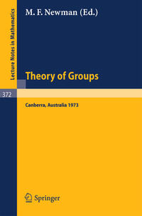 Proceedings of the Second International Conference on the Theory of Groups