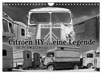 Citroën HY eine Legende in Schwarzweiß (Wandkalender 2025 DIN A4 quer), CALVENDO Monatskalender