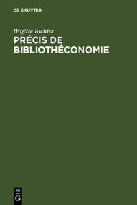 Précis de Bibliothéconomie