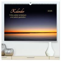 Kalender - Fotos selbst einkleben und selbst gestalten (hochwertiger Premium Wandkalender 2025 DIN A2 quer), Kunstdruck in Hochglanz