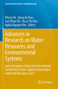 Advances in Research on Water Resources and Environmental Systems