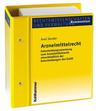 Entscheidungssammlung zum Arzneimittelrecht einschließlich EuGH