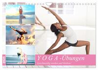 Yoga-Übungen. Geschmeidig werden und bleiben! (Wandkalender 2025 DIN A4 quer), CALVENDO Monatskalender